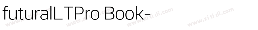 futuralLTPro Book字体转换